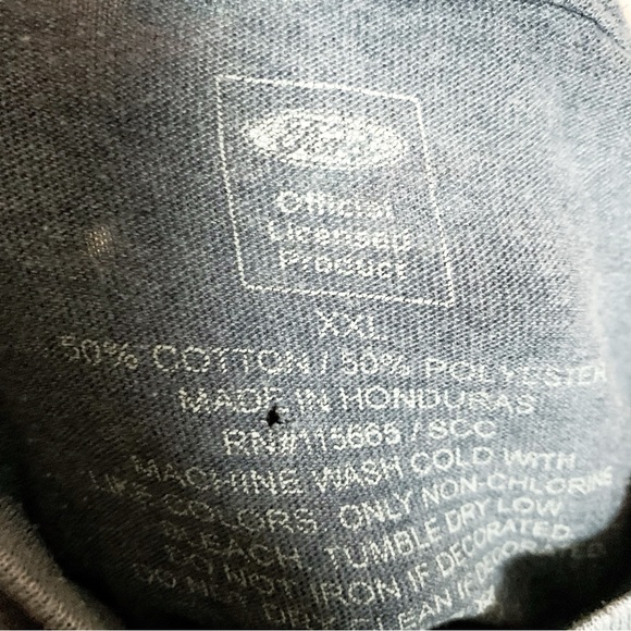 FORD Vintage Gray Distressed Ford Motor Co Logo Graphic TShirt XXL - Picture 4 of 4